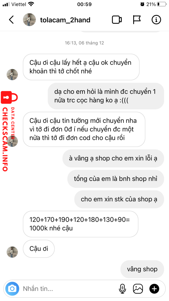 Preuves contre Lê Thi Hận