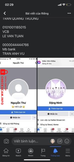Preuves contre Tran Anh Vu