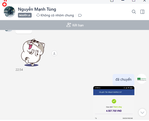 Ebidensya laban sa Nguyen Manh Tung