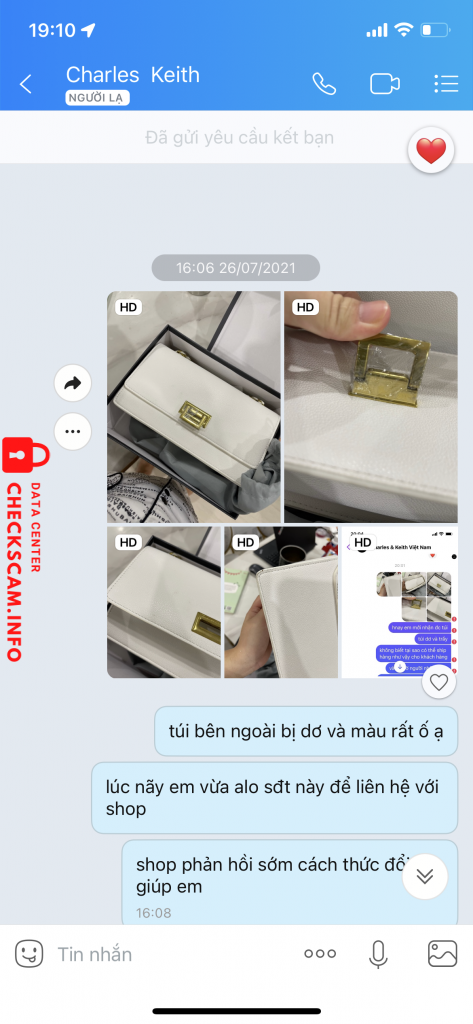 Ebidensya laban sa Công Ty TNHH JPA Fashions