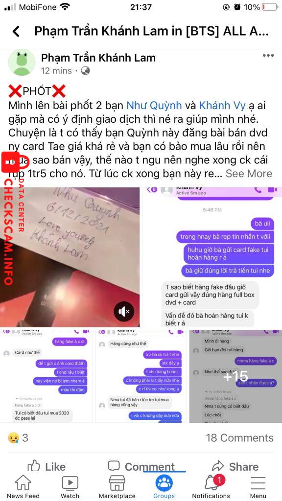 Ebidensya laban sa Le Thi Viet