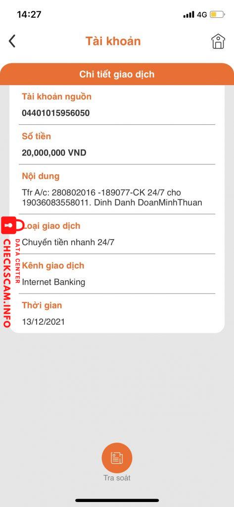 Ebidensya laban sa Hoang Thi Thuong