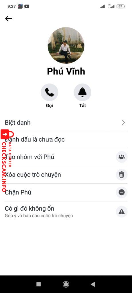 Ebidensya laban sa Trần Vĩnh Phú