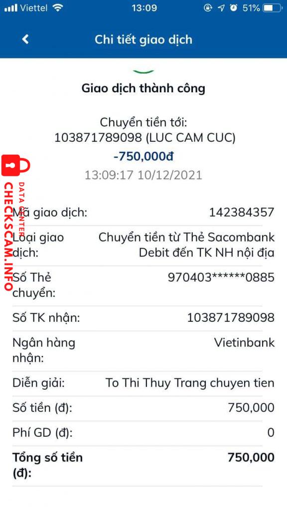 Ebidensya laban sa Luc Cam Cuc