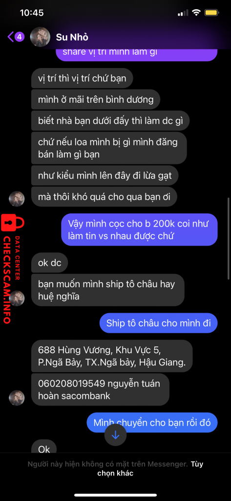 Ebidensya laban sa Nguyen Tuan Hoan