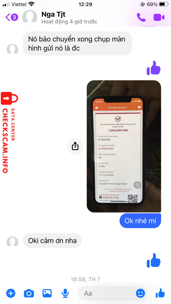 Ebidensya laban sa Võ Trân Châu