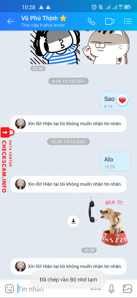 Ebidensya laban sa Vũ Phú Thịnh