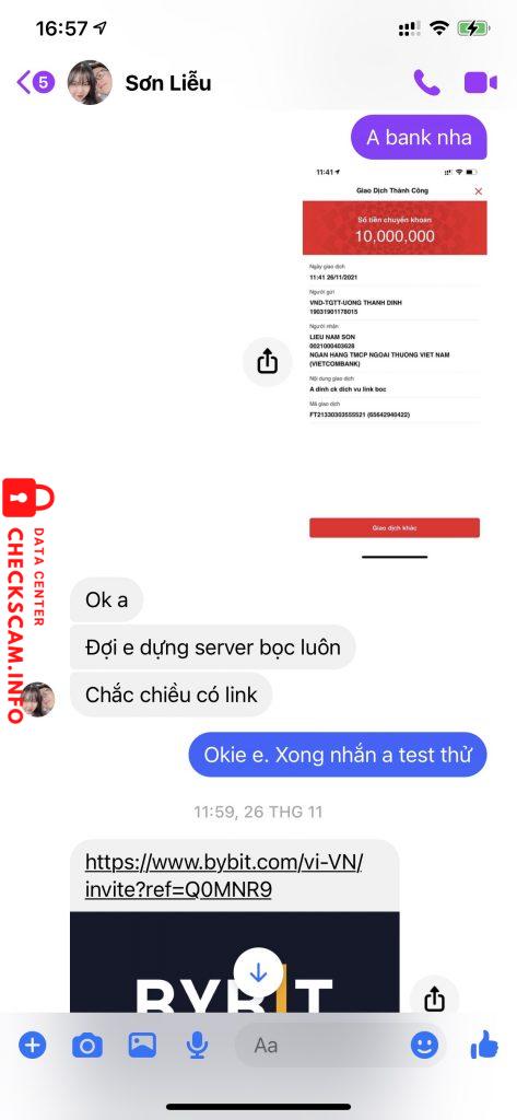 Ebidensya laban sa Liễu Nam Sơn