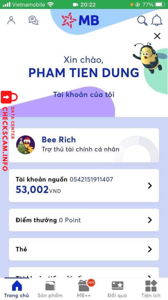 Ebidensya laban sa Pham Tien Dung
