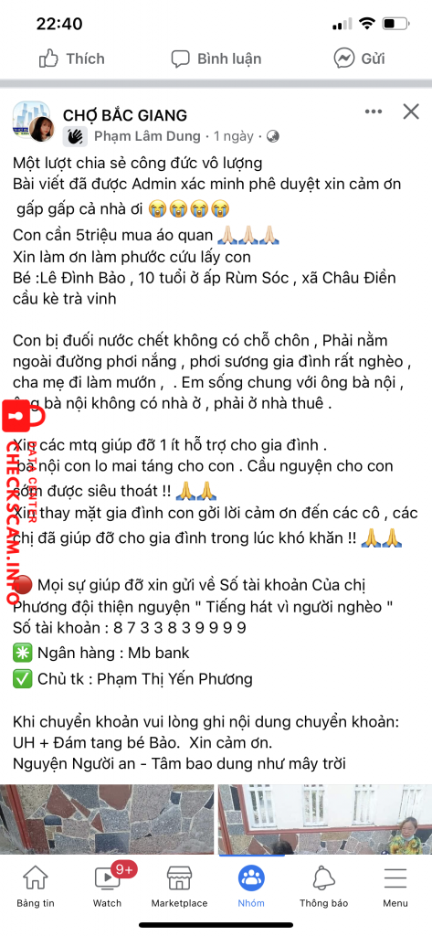 Ebidensya laban sa Phạm Thị Yến Sương