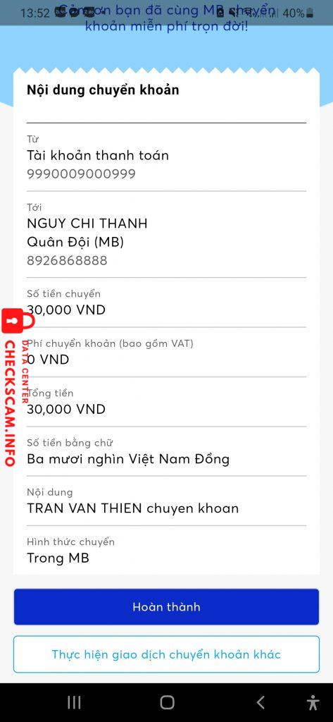 ဆန့်ကျင်သက်သေ Nguy Chi Thanh