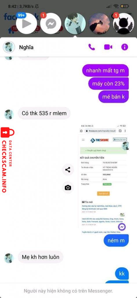 ဆန့်ကျင်သက်သေ Vũ