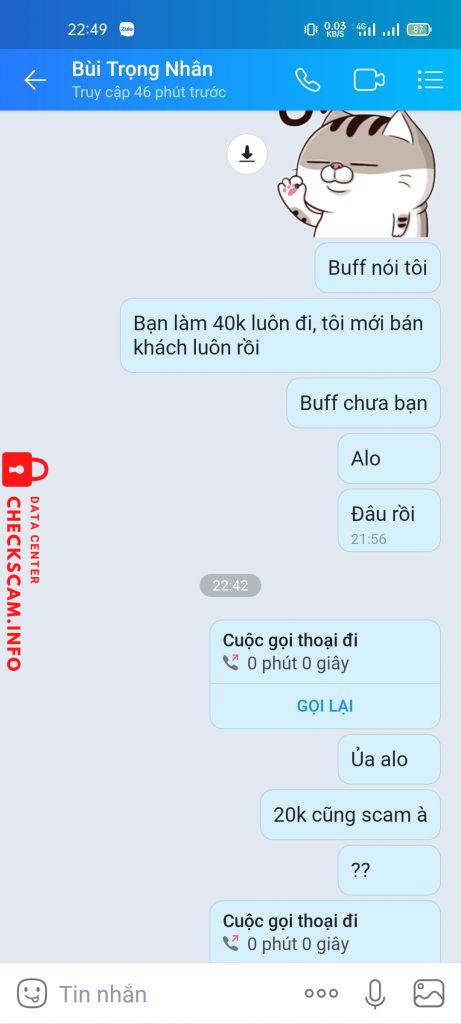 Ebidensya laban sa Bùi Trọng Nhân