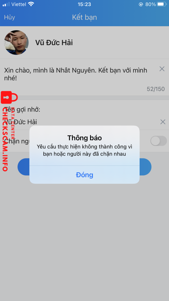 ဆန့်ကျင်သက်သေ Vũ Đức Hải