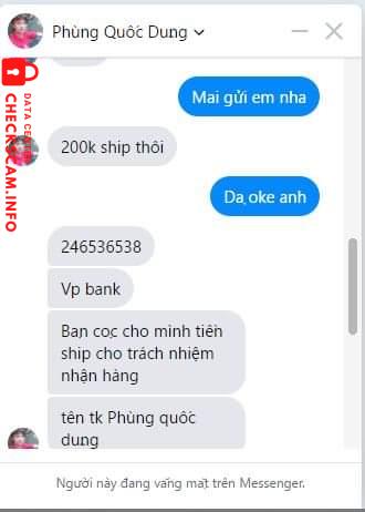 Ebidensya laban sa Phùng Quốc Dung