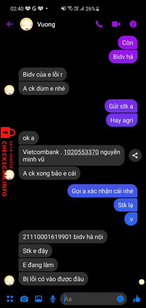 ဆန့်ကျင်သက်သေ Nguyễn Minh Vũ