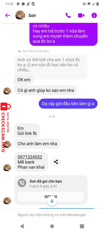 ဆန့်ကျင်သက်သေ Phan Van Khai