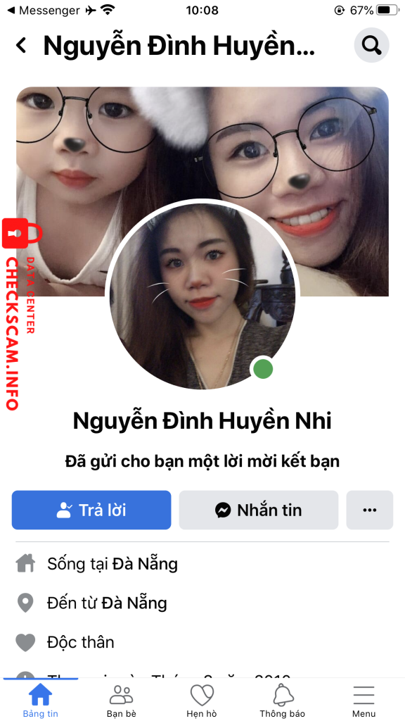 ဆန့်ကျင်သက်သေ Nguyễn Đình Huyền Nhi