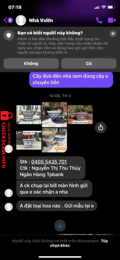 ဆန့်ကျင်သက်သေ Nguyen Thi Thu Thuy
