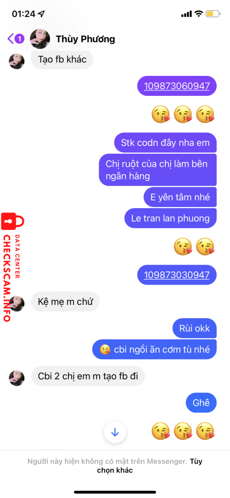Preuves contre Le Tran Lan Phuong