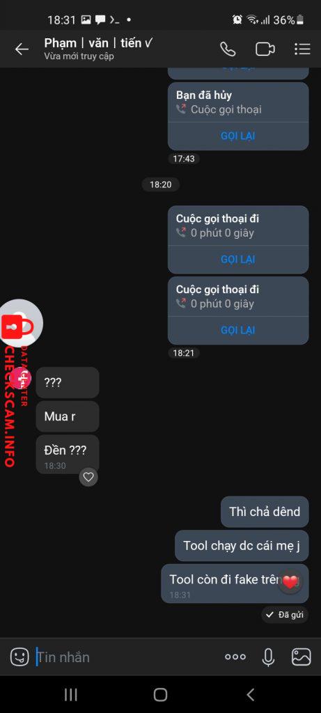 Preuves contre Pham Thi Quynh