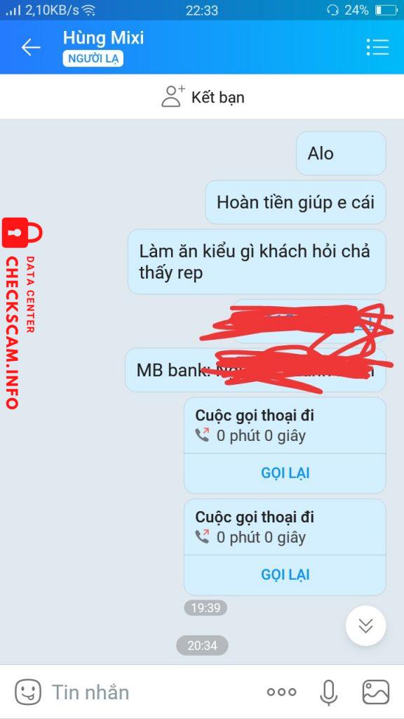 Ebidensya laban sa Vũ Văn Hùng