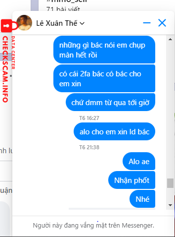 Ebidensya laban sa Lê Xuân Thế
