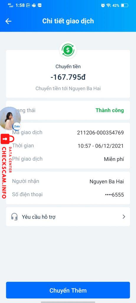 Ebidensya laban sa Nguyen Ba Dong