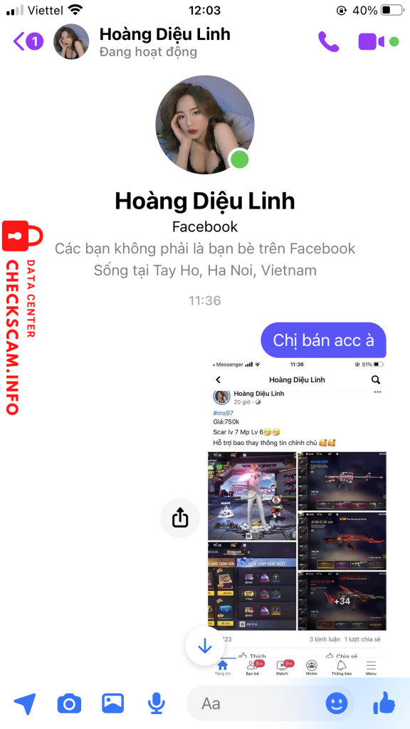 Evidencia contra Nguyen Tuan Hoang