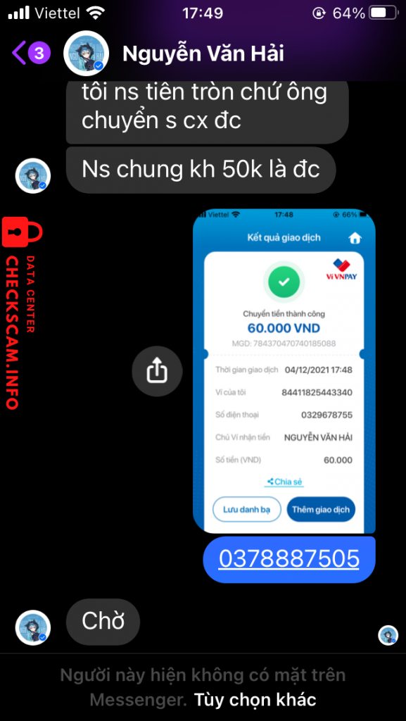 Evidence against Nguyễn Văn Hải