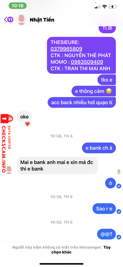 Ebidensya laban sa Nhật Tiến
