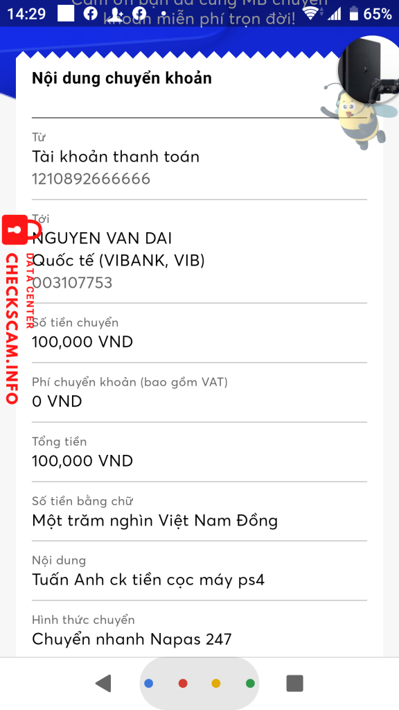 Ebidensya laban sa Nguyen Van Dai
