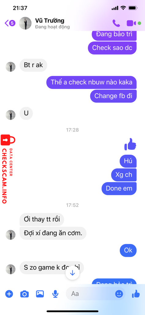 Evidência contra Vũ trường