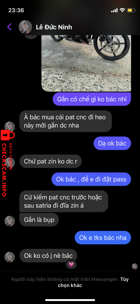 Evidência contra Le Duc Nam