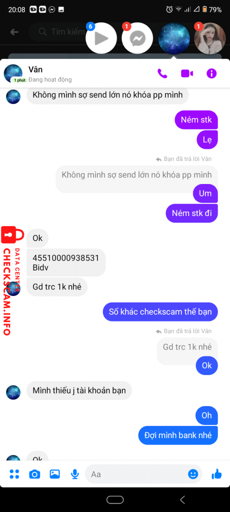 Evidência contra Nguyễn Thị Tình