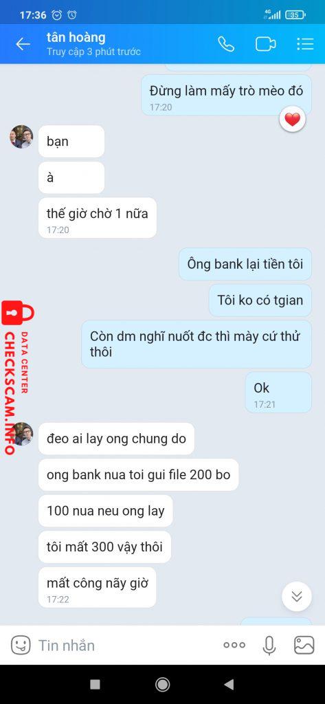 Доказательства против Nguyễn Văn Lợi