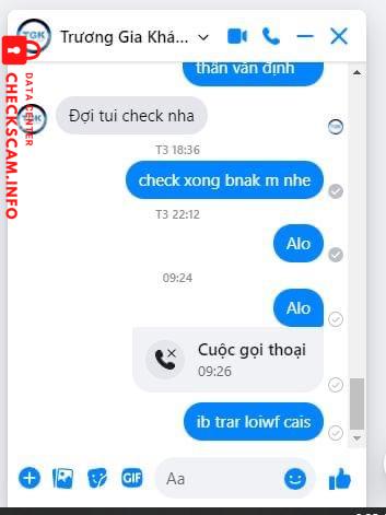 Αποδεικτικά στοιχεία κατά Trương Gia Khánh