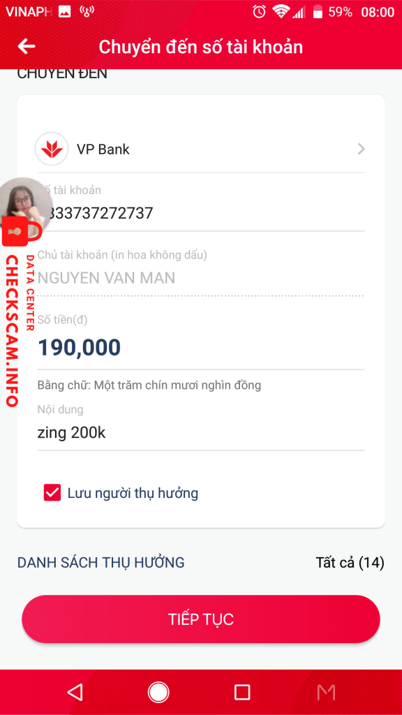 Αποδεικτικά στοιχεία κατά Nguyen Van Man