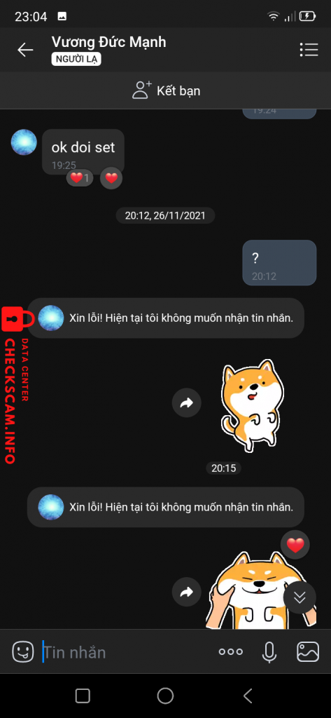 Evidence against Vương Đức Mạnh
