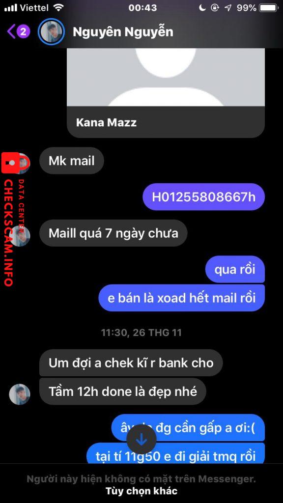 Evidence against Nguyên Nguyễn