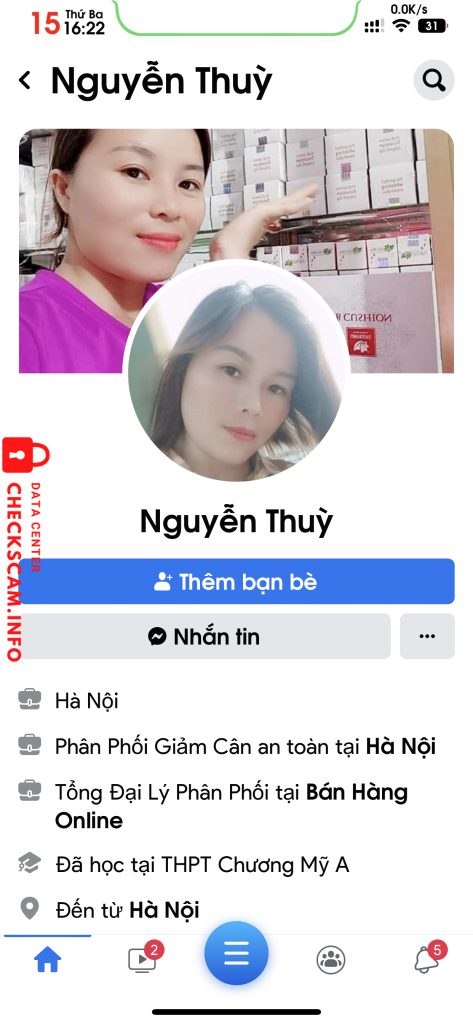 Evidence against Nguyễn Thị Thuỳ