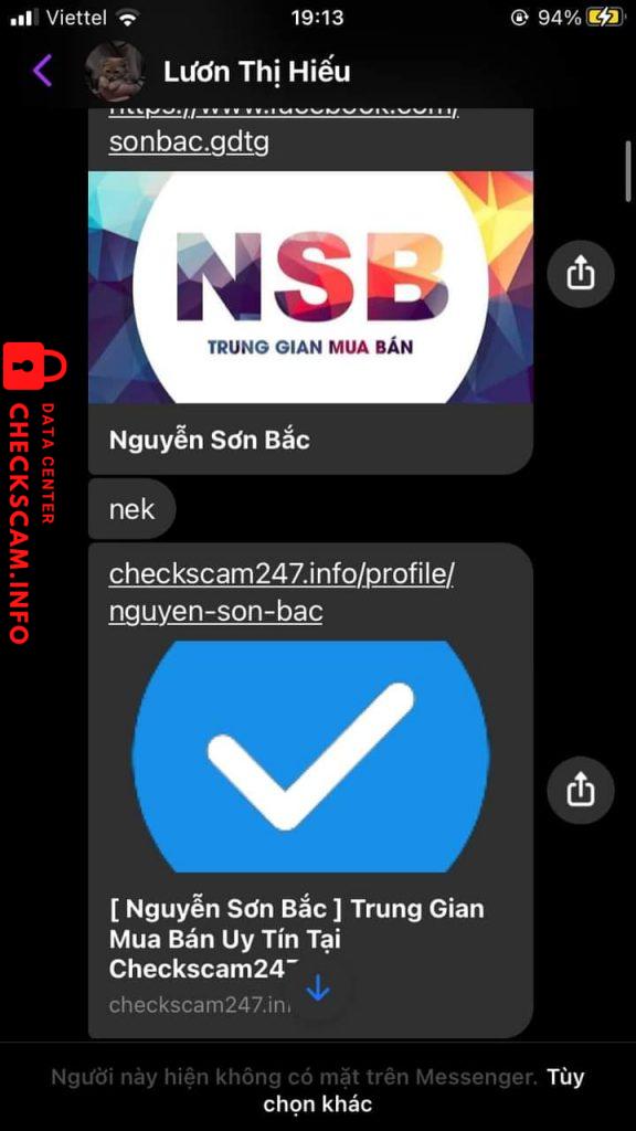 Evidence against Nguyễn Sơn Bắc