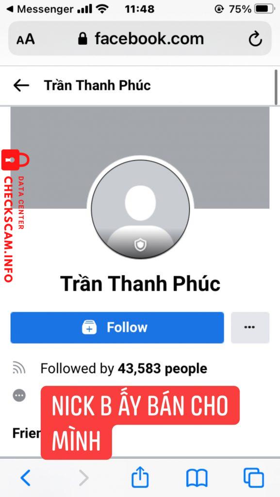 Evidence against Trần Thanh Phúc