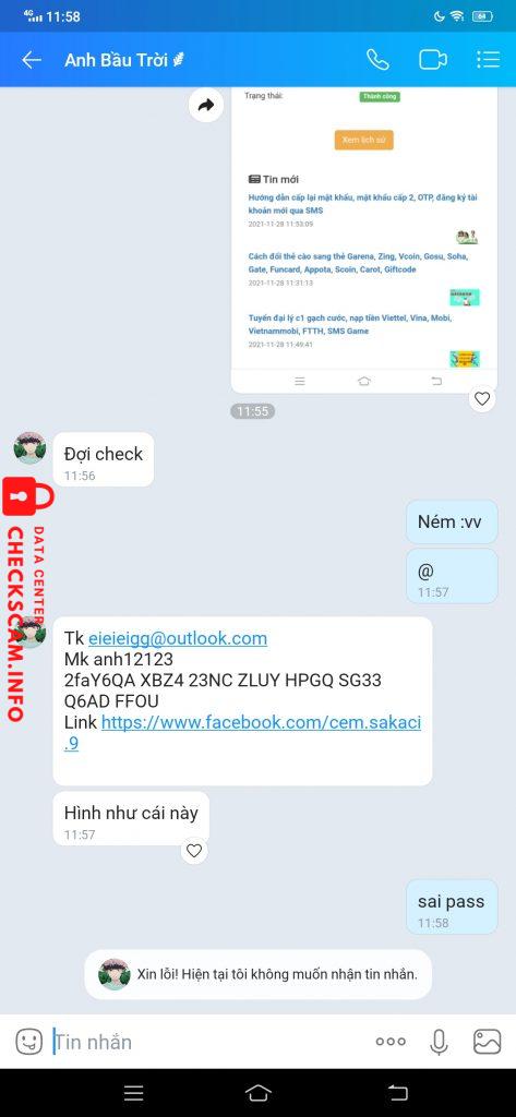 Evidence against Loc Tuan Anh