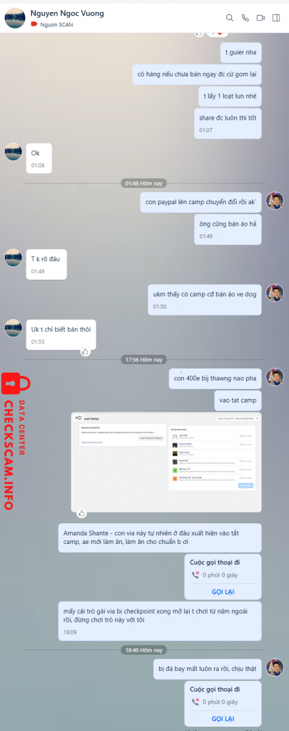 Evidence against Nguyễn Ngọc Vương