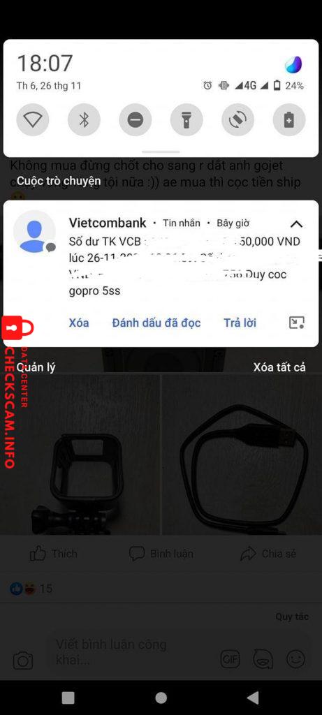 Evidence against Trần Ngọc Long