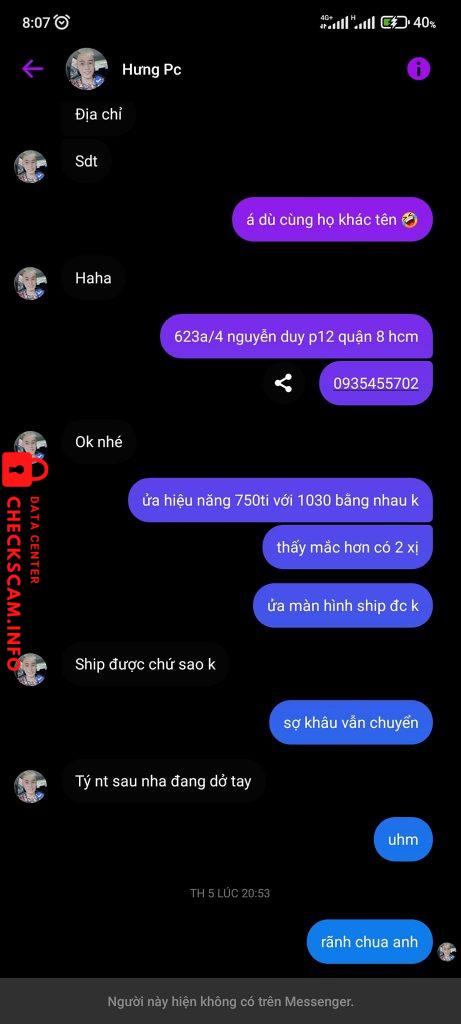 Evidence against Nguyen Van Hung