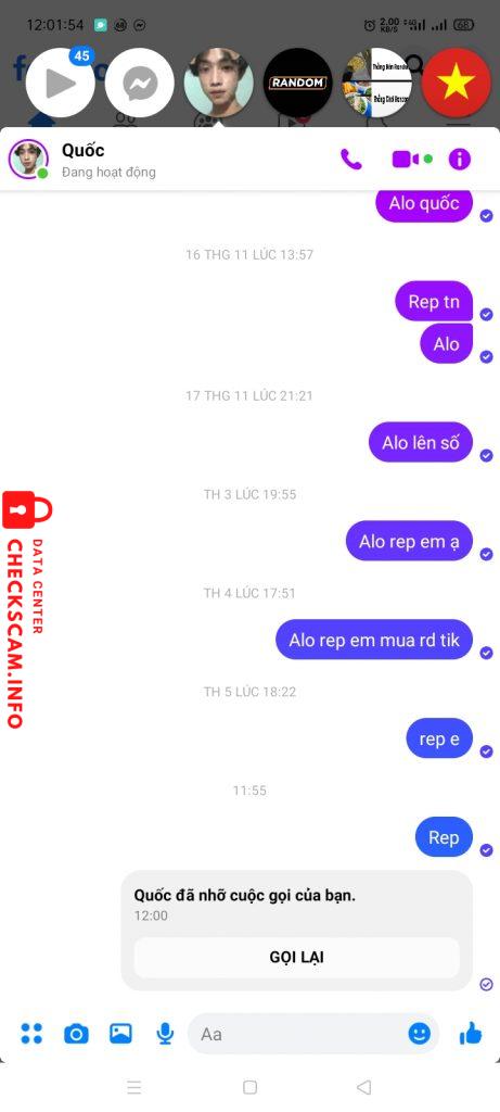 Evidence against Nguyễn Đình Quốc