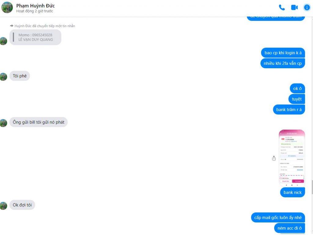 Evidence against Pham Van Hung