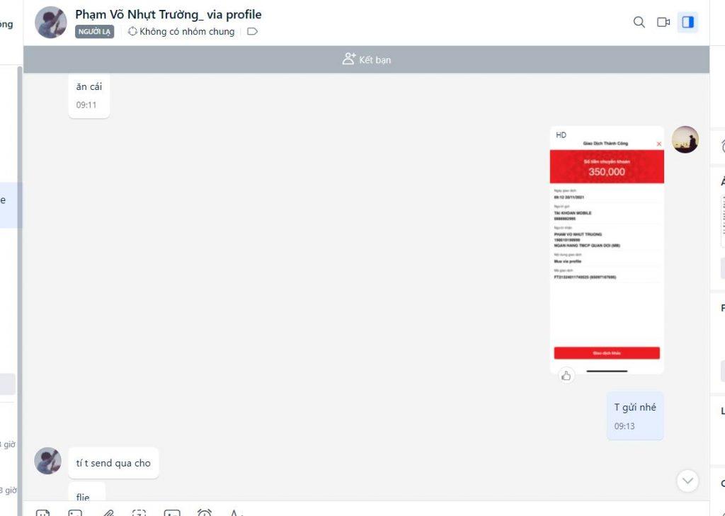 Evidence against Pham Vo Nhut Truong